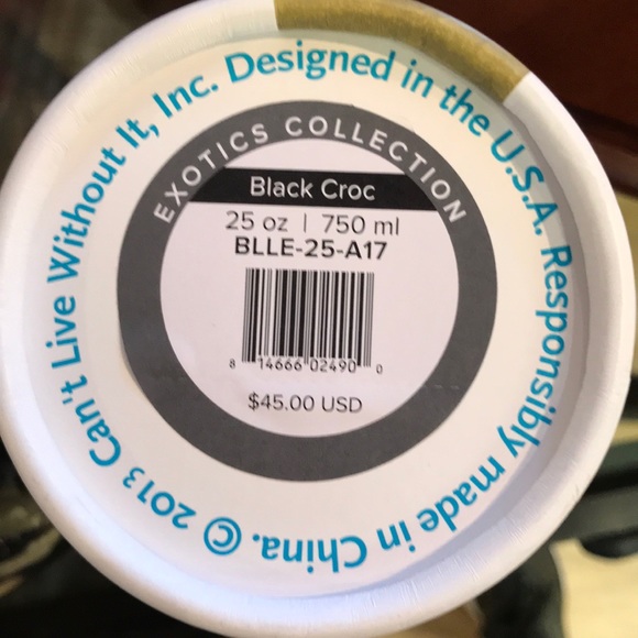 S’Well Swell 25 ounce Black Croc - Picture 2 of 2